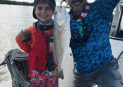 Father & Son Redfish Also