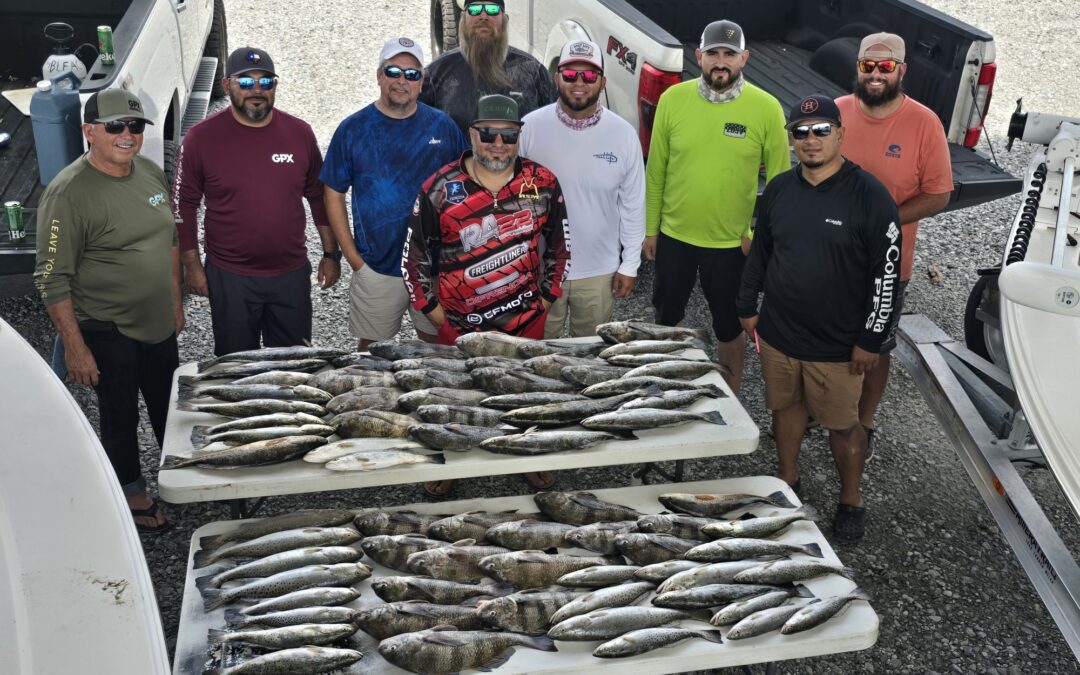 Fishing on Lake Sabine is Great!